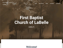 Tablet Screenshot of fbclabelle.org