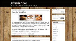 Desktop Screenshot of news.fbclabelle.org